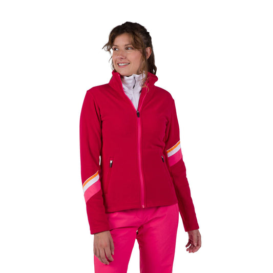 Rossignol Strawpile Womens Full Zip Fleece 2025 - Skiis & Biikes