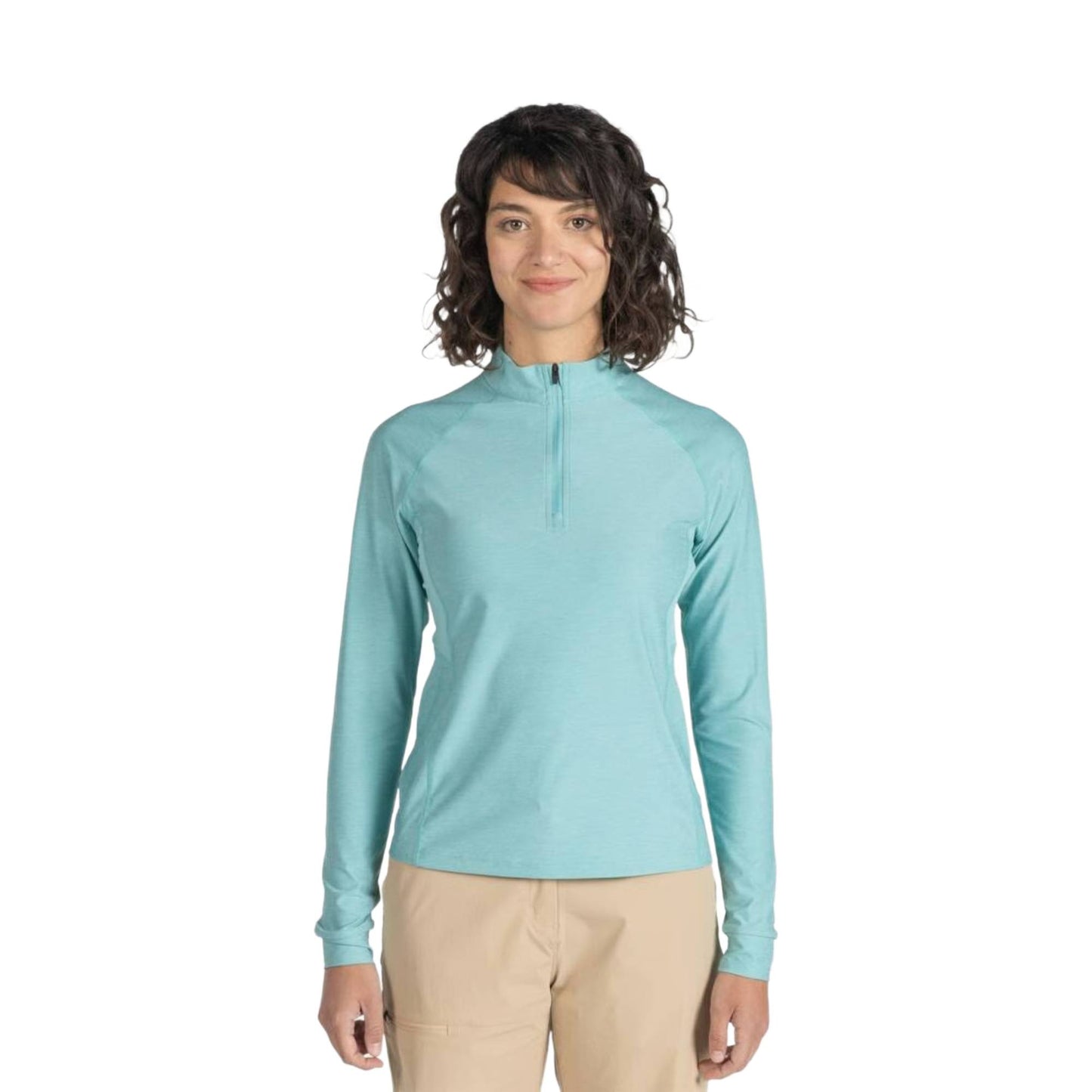 Rossignol Westweg Half Zip LS Womens Tee 2025 - Skiis & Biikes