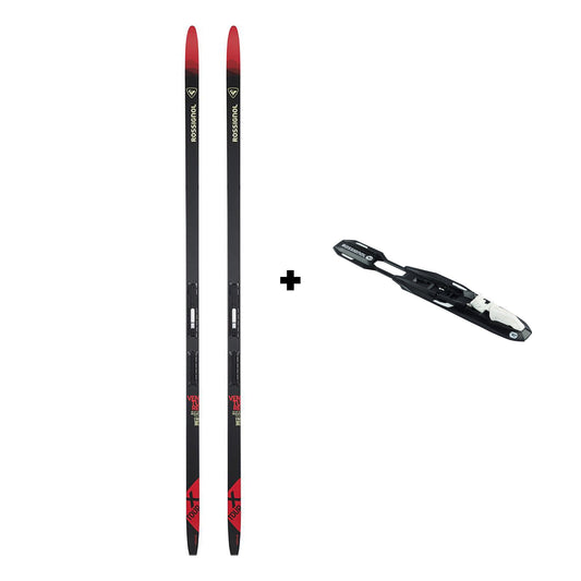 Rossignol X - Tour Venture AR Nordic Ski and Control Step In IFP Nordic Bindings - Skiis & Biikes