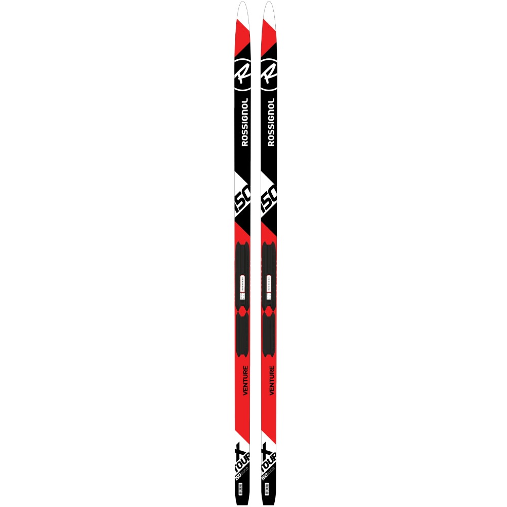 Rossignol XT - VENT Junior Waxless Nordic Ski + Tour Jr Step - In Binding - Skiis & Biikes