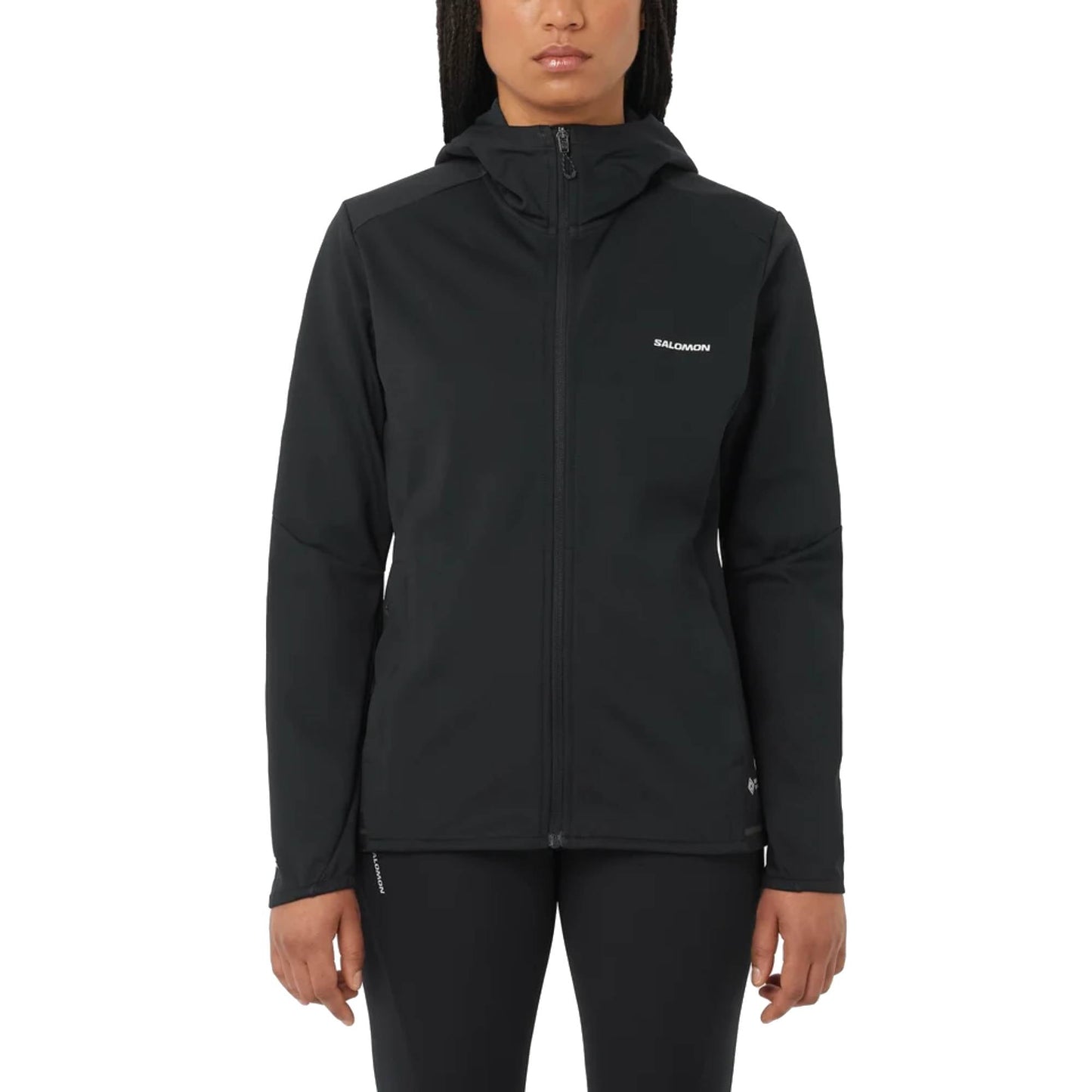 Salomon Gore Infinium Windstopper Womens Jacket - Skiis & Biikes