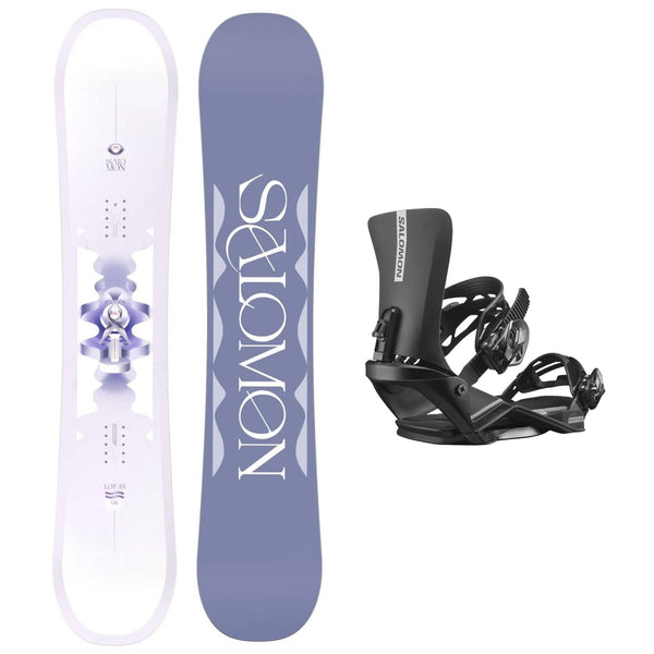 SALOMON LOTUS 135 × SALOMON RHYTHM S Salomon Lotus and Rhythm Bindings 2025 – Skiis & Biikes
