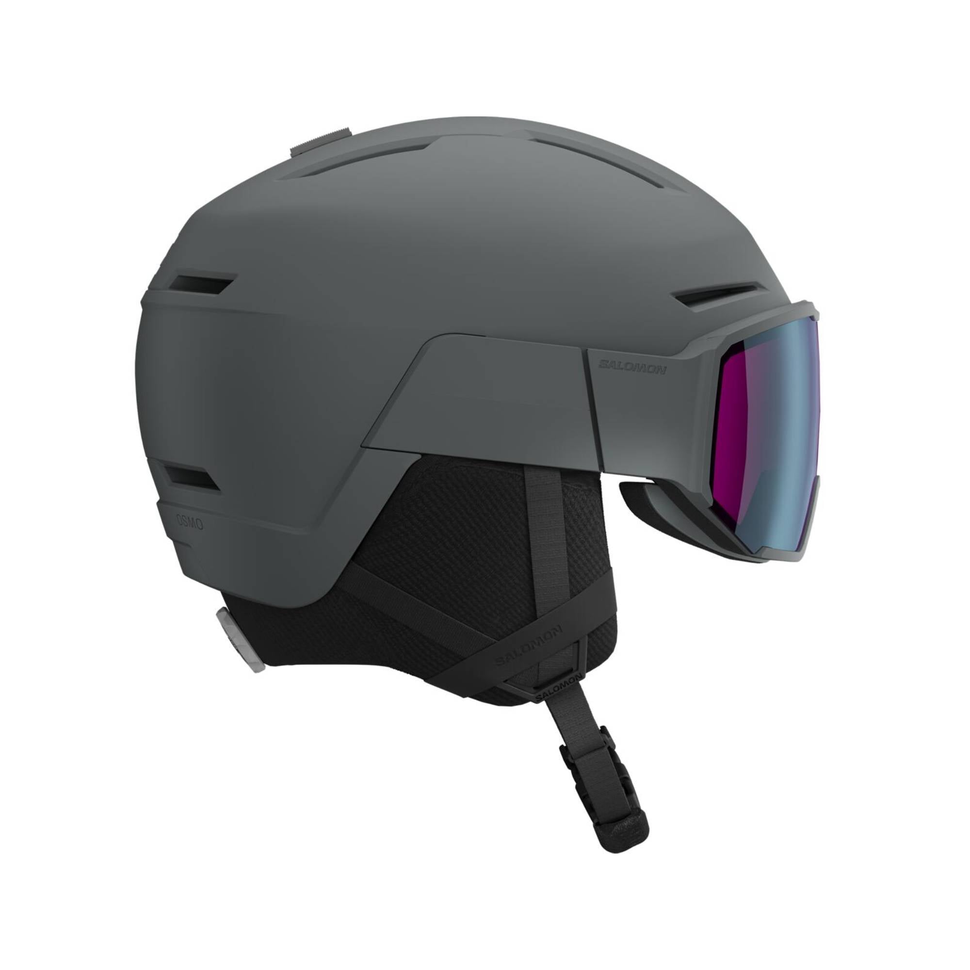 SALOMON OSMO SIGMAグレー （Ebony）スキー ヘルメット Salomon Osmo Sigma Helmet 2026 – Skiis & Biikes