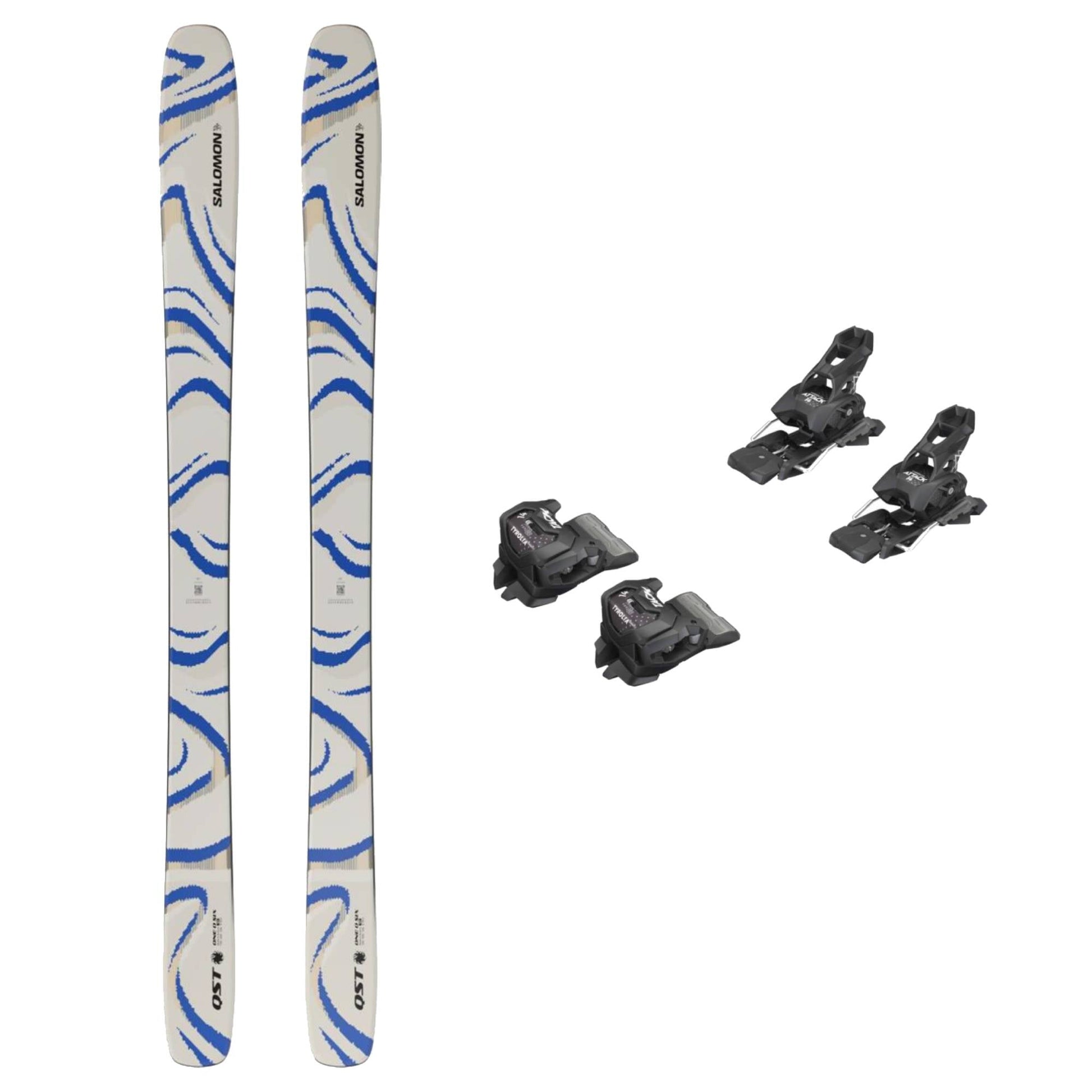 Salomon QST 106 Ski + Attack 14 GW Bindings 2026 Bundle - Skiis & Biikes