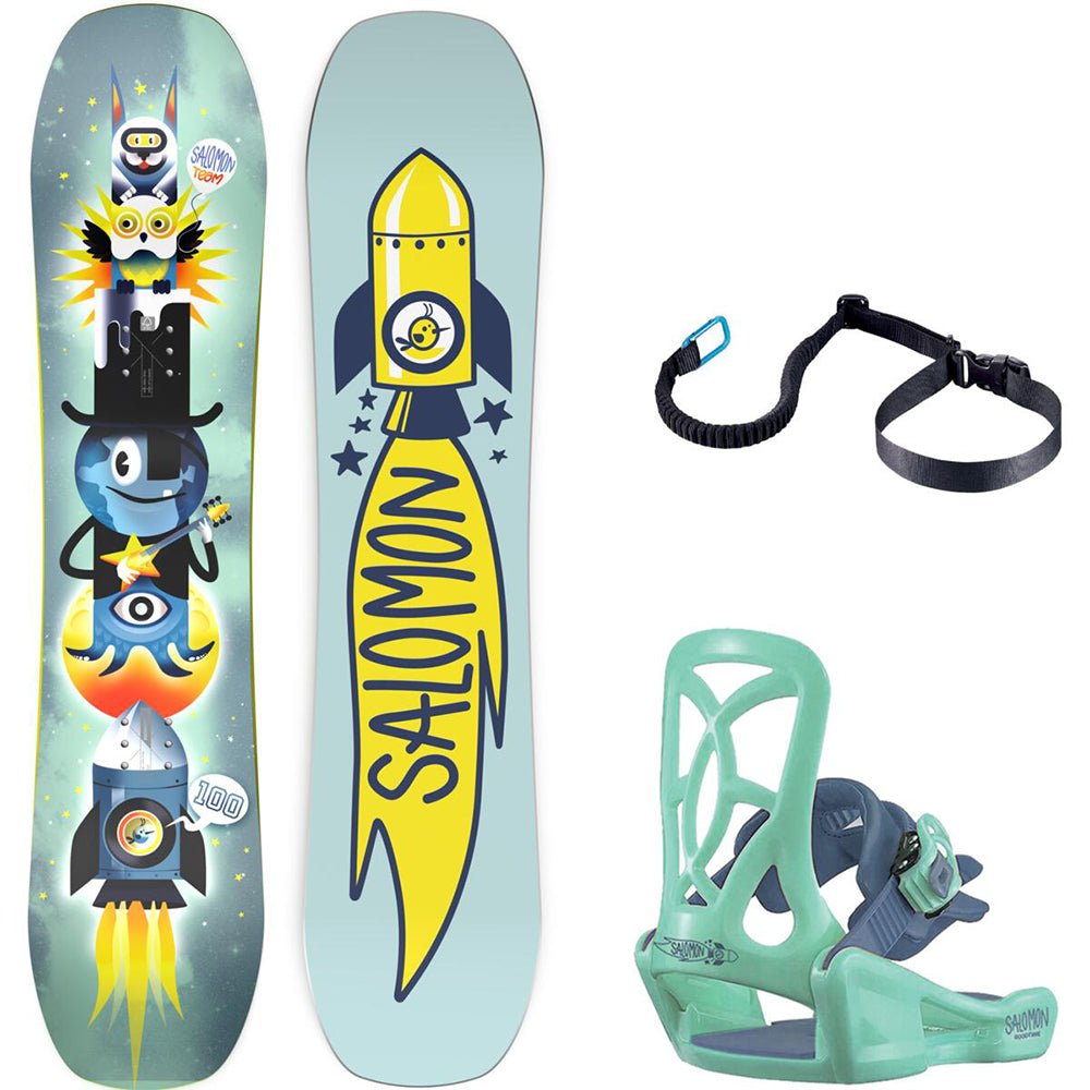 Salomon Team Junior Snowboard Package 2024 - Skiis & Biikes