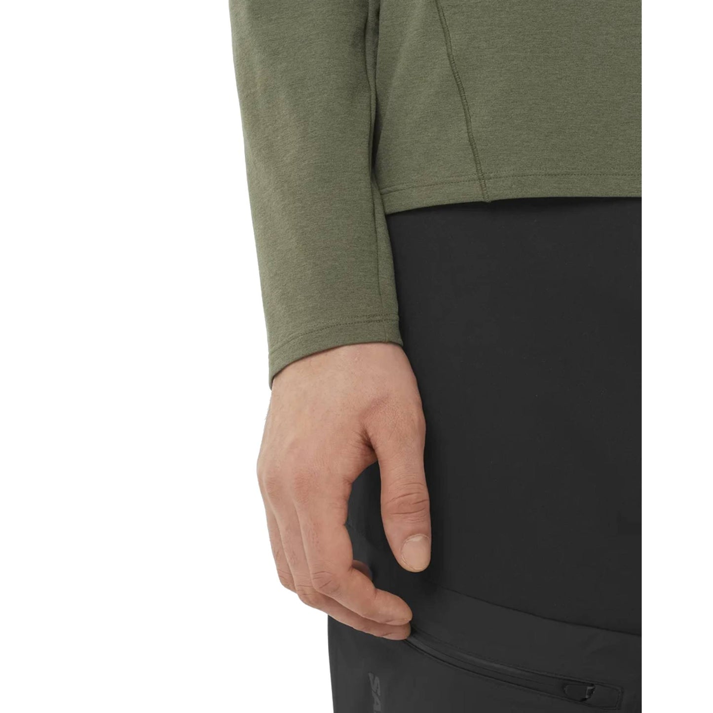 Salomon Trackline Long Sleeve Mens Shirt - Skiis & Biikes