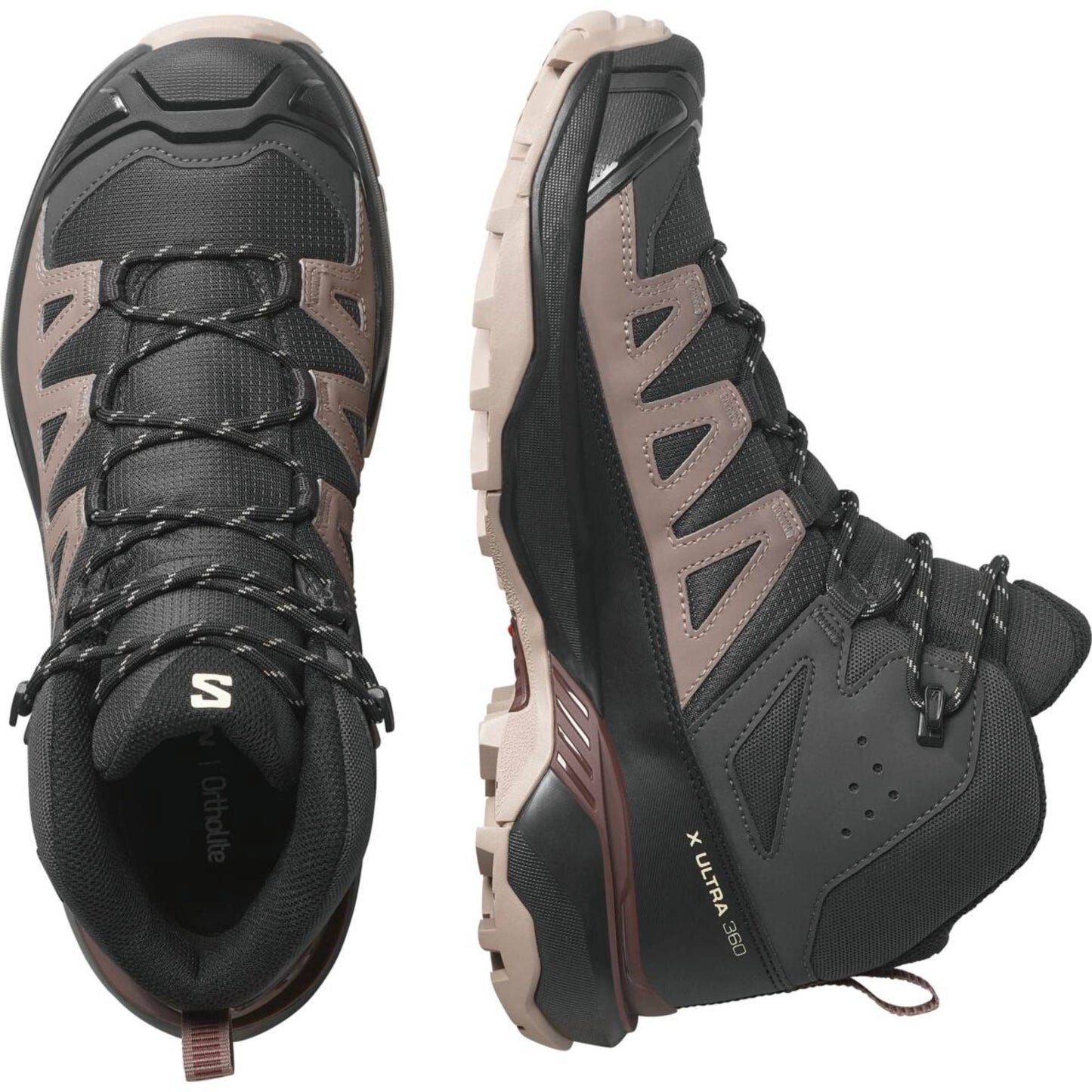 Salomon X Ultra 360 Mid Womens GTX Shoe 2026 - Skiis & Biikes