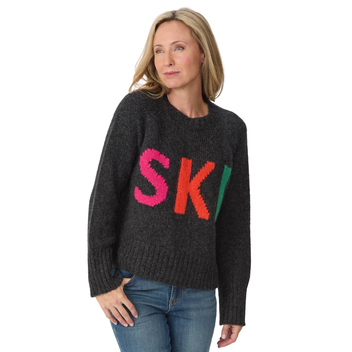 Krimson Klover Ski Womens Crew Neck Sweater 2027