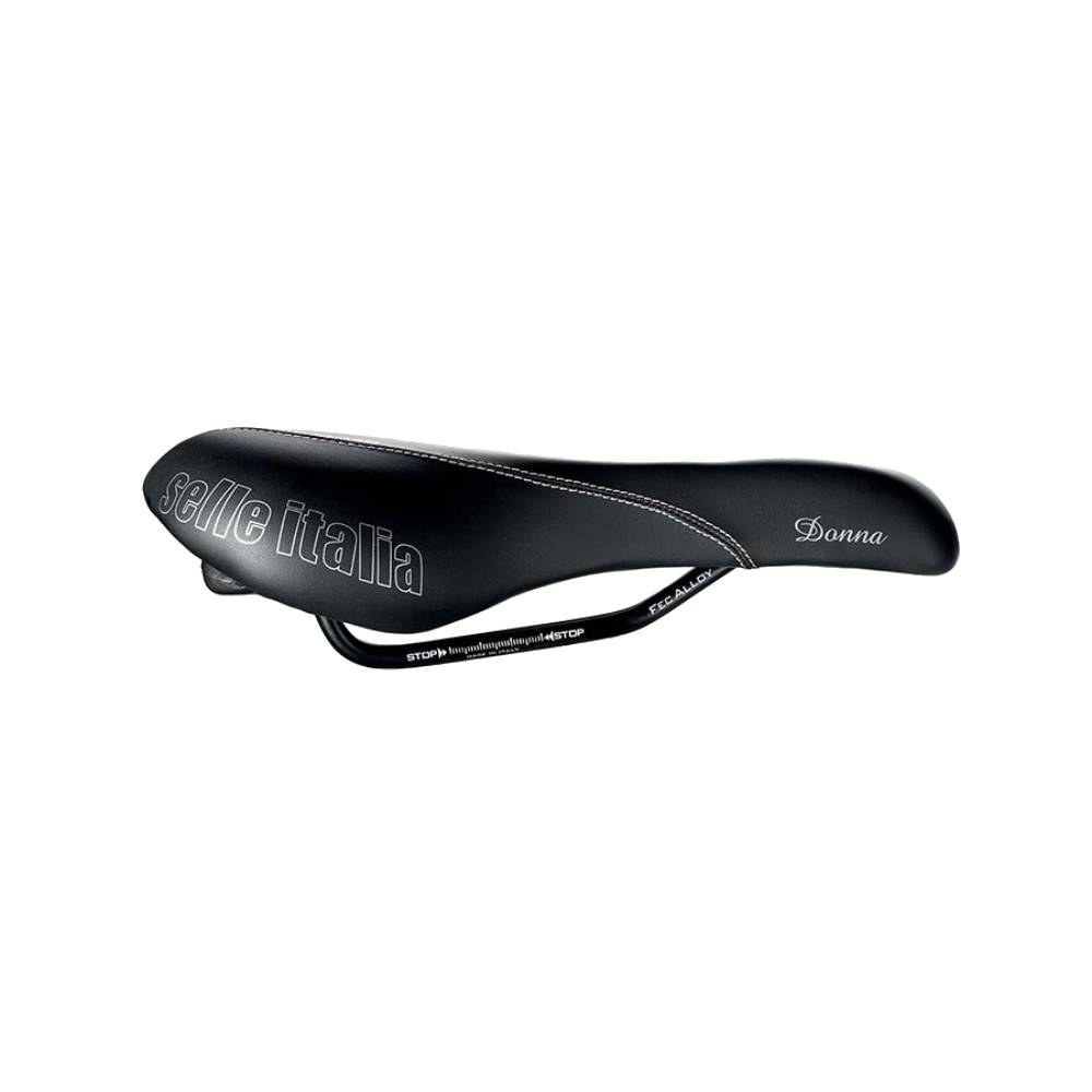 Selle Italia Donna Gel Flow Womens Saddle Black - Skiis & Biikes