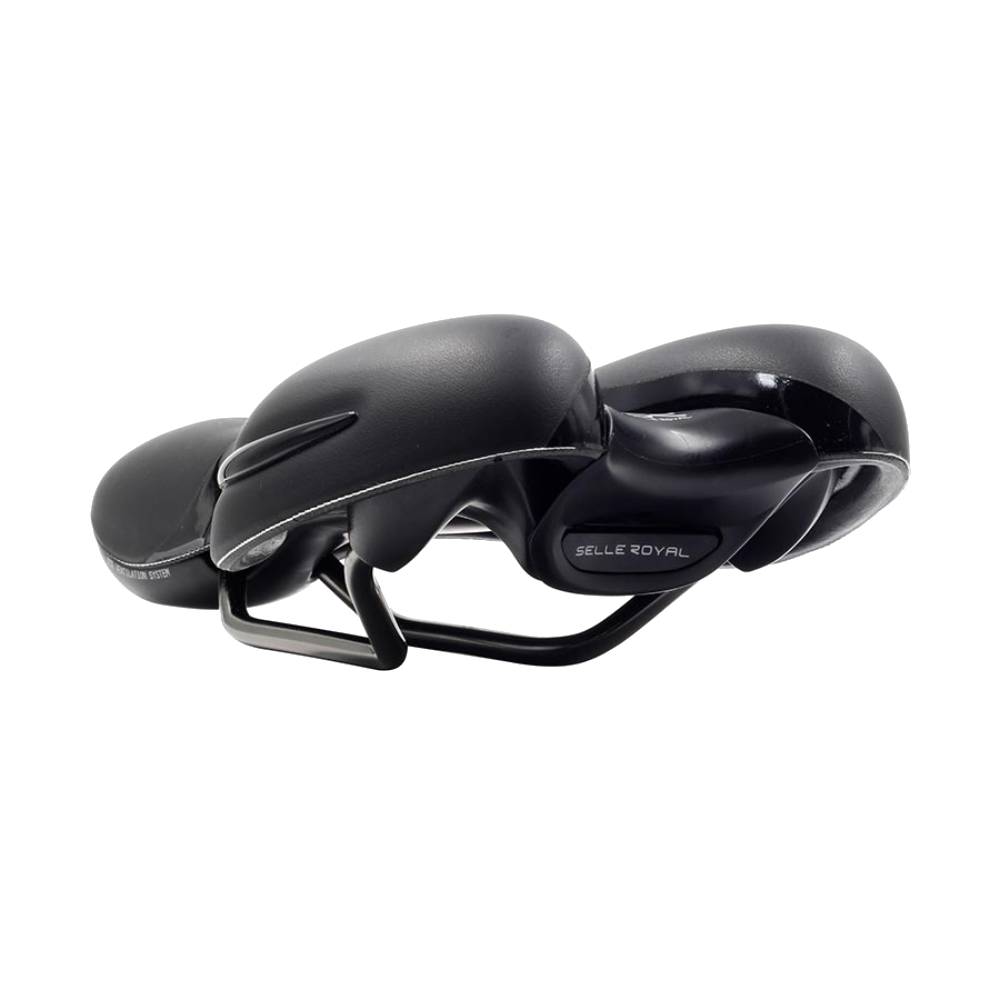 Selle Royal Respiro Athletic Saddle 279 x 159mm Black - Skiis & Biikes