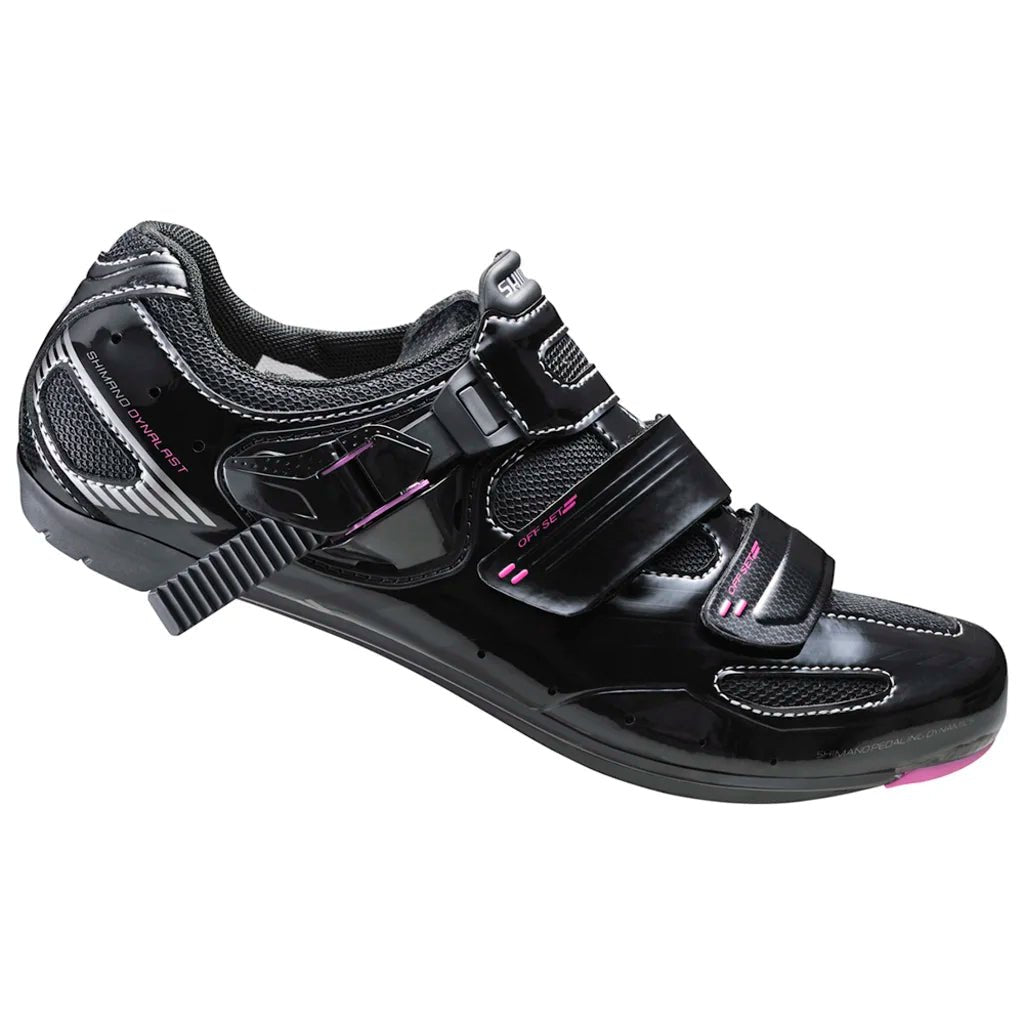 Shimano WR62 Womens Road Shoe Black 38 - Skiis & Biikes