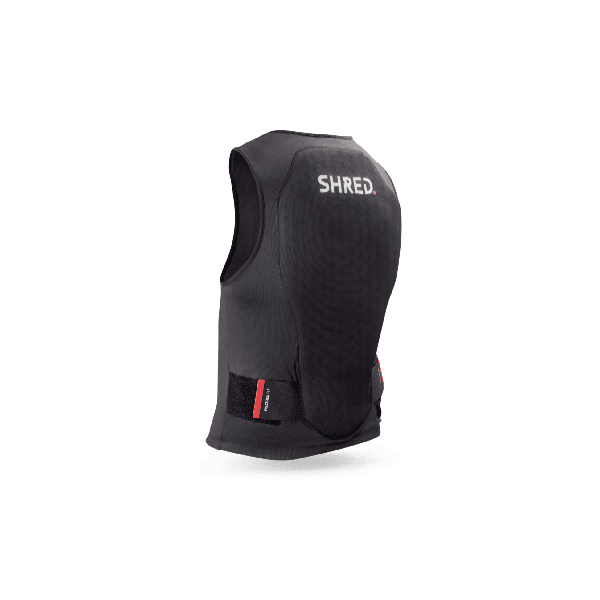 Shred 2nd Skin Back Protector Lite Vest Zip Black - Skiis & Biikes