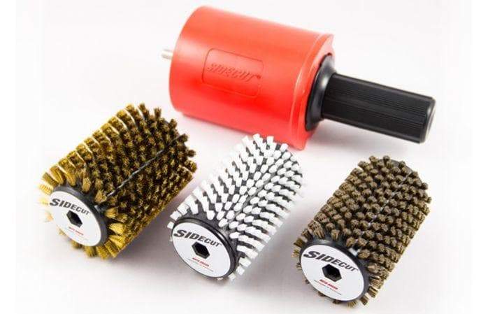 Sidecut Racing Roto Brush Kit Brass, Nylon, Horsehair - Skiis & Biikes