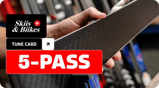 Skiis & Biikes FIVEPASS Tune - up Card - Skiis & Biikes