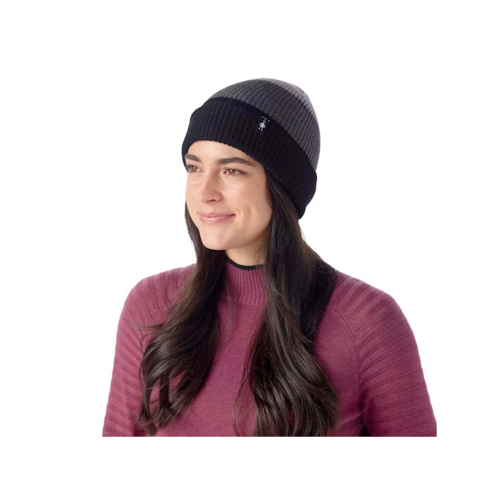 Smartwool Cantar Colorblock Adult Beanie - Skiis & Biikes