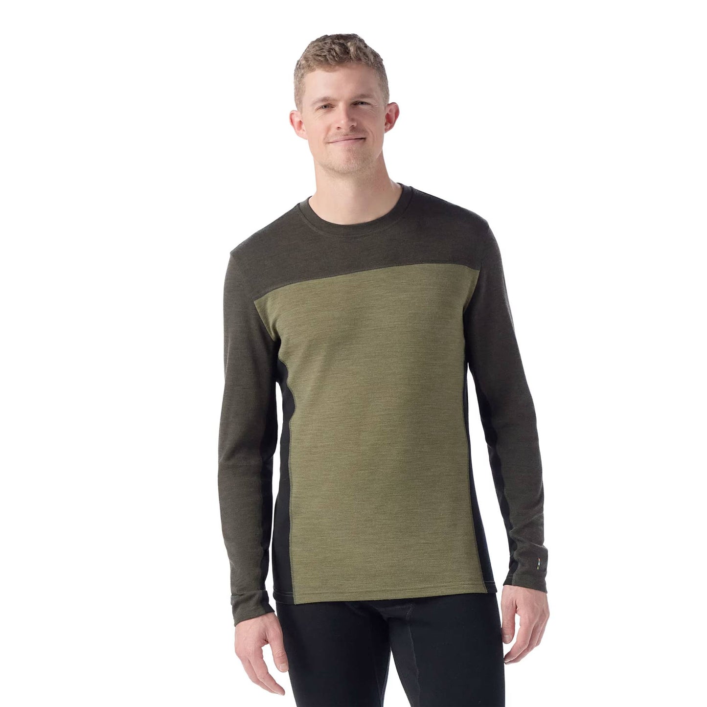 Smartwool Classic Merino Mens Colourblock Crew - Skiis & Biikes