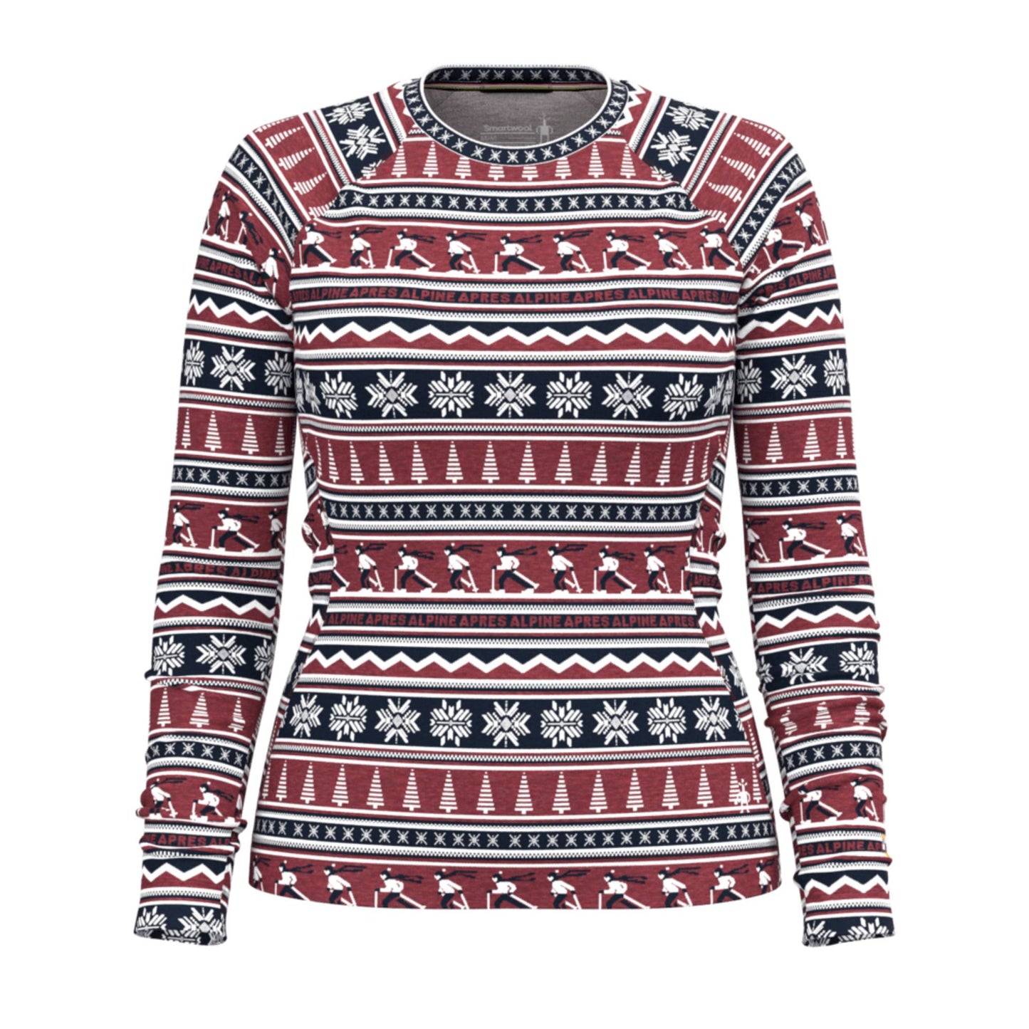 Smartwool Classic Merino Womens Crew - Skiis & Biikes