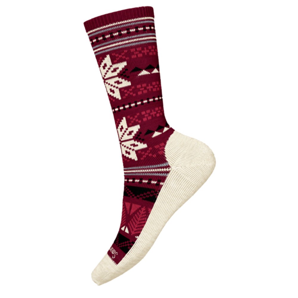 Smartwool Everyday Cozy Lodge Womens Crew Sock - Skiis & Biikes