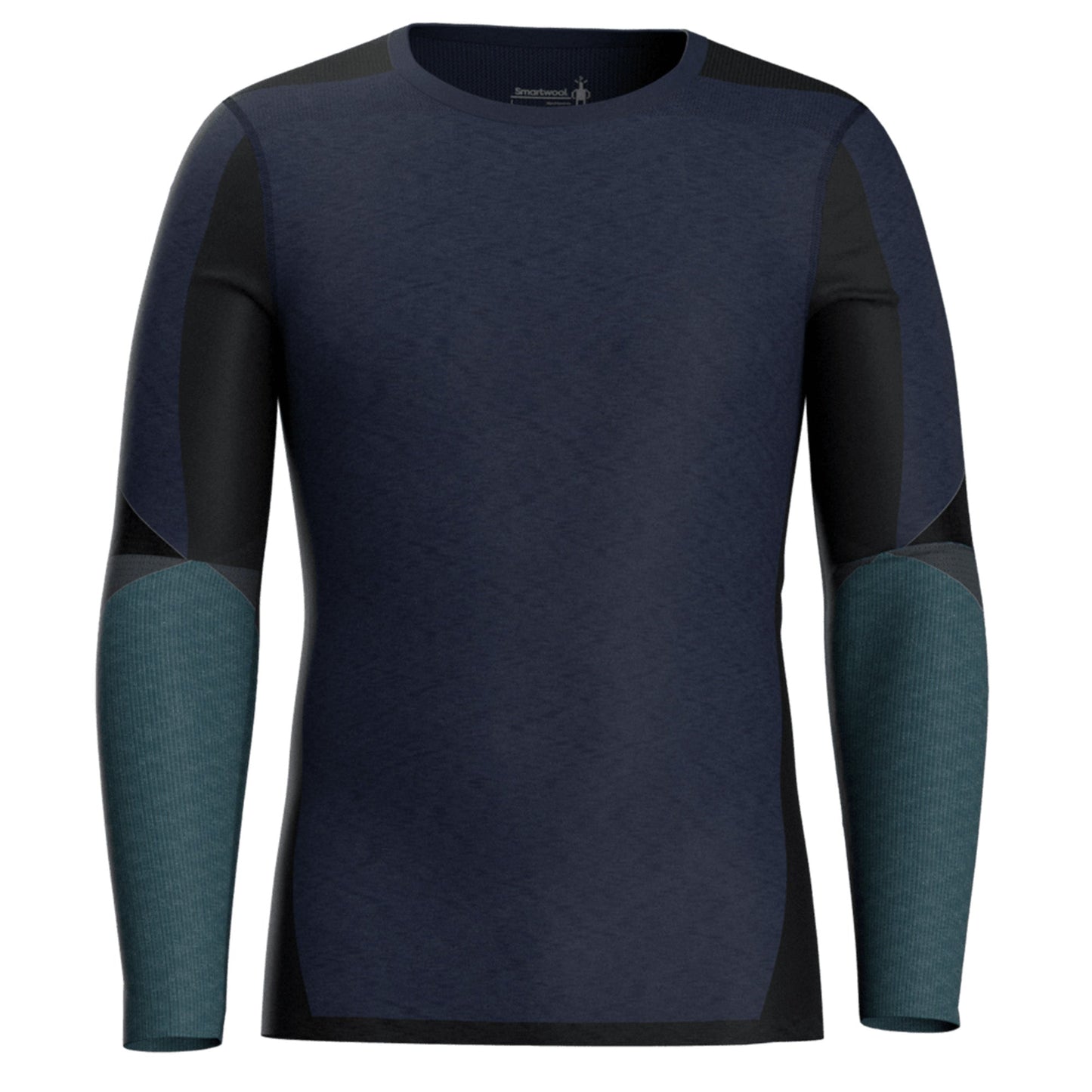 Smartwool Intraknit Merino Mens Colorblock Crew - Skiis & Biikes