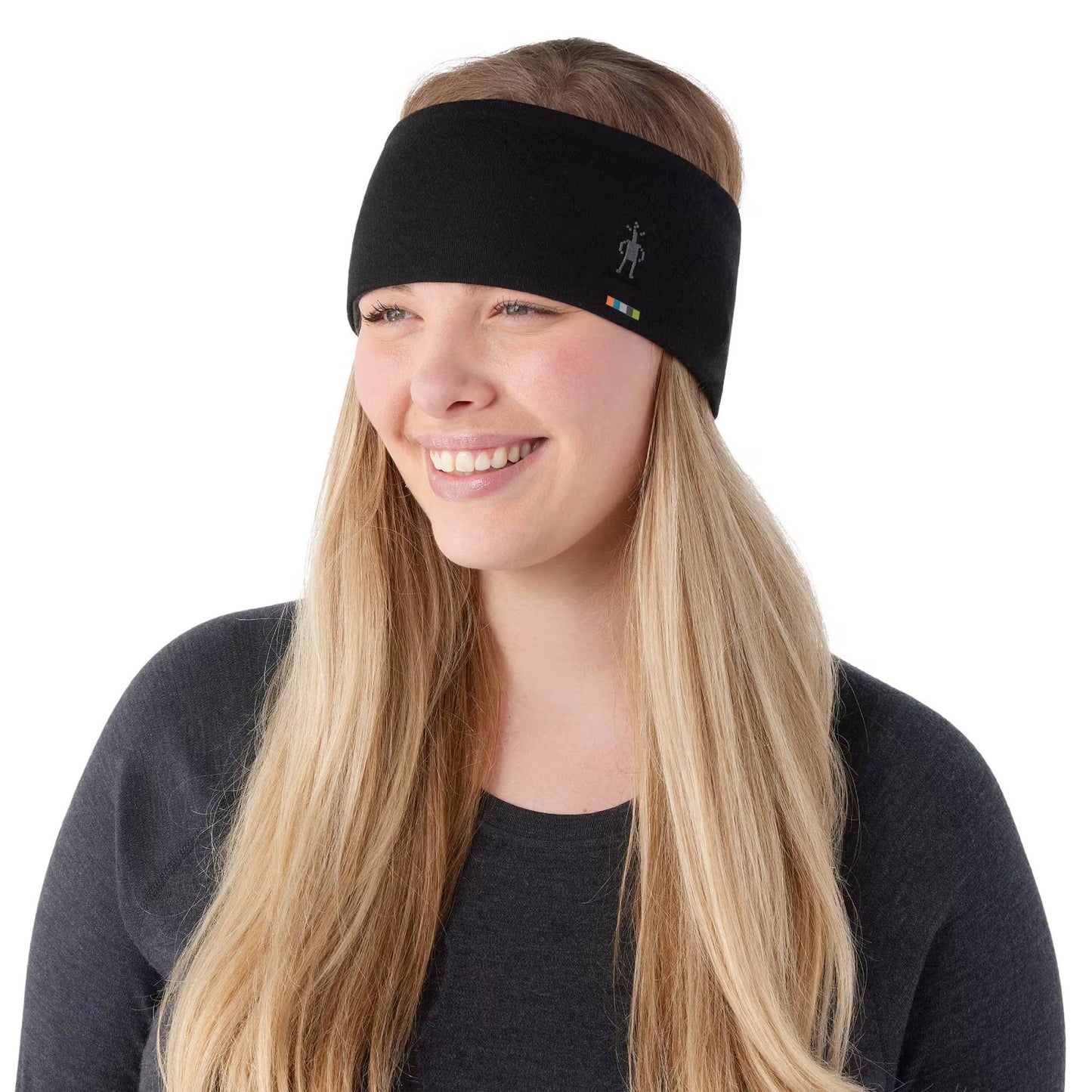 Smartwool Merino Reversible Womens Headband - Skiis & Biikes