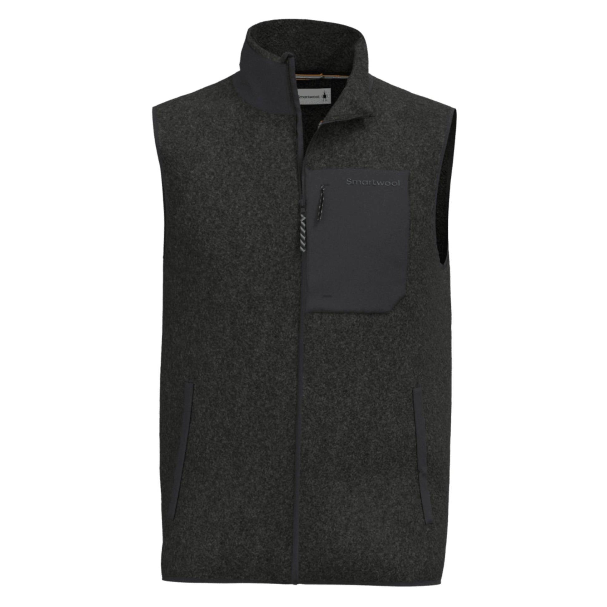 Smartwool Second Cut Mens Fleece Vest - Skiis & Biikes