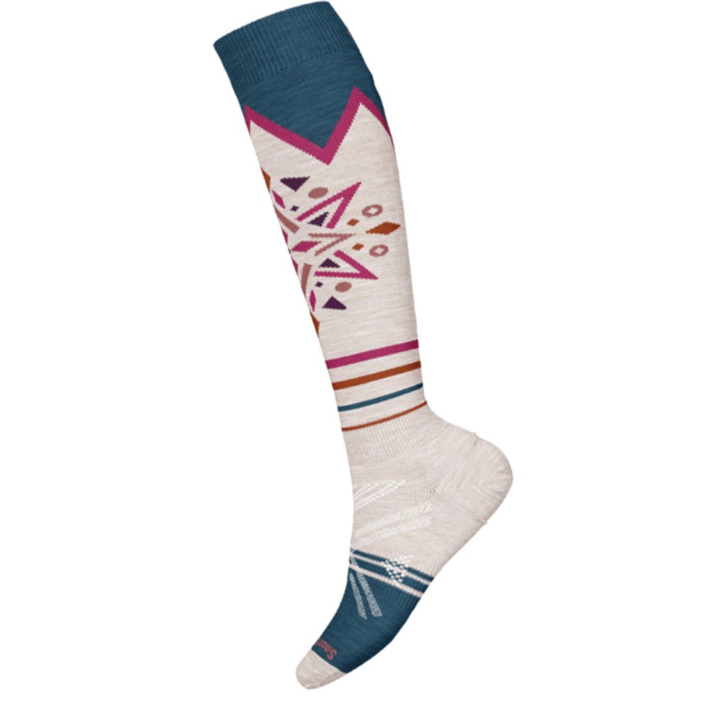 Smartwool Ski Full Cushion Snowflake OTC Womens Sock - Skiis & Biikes