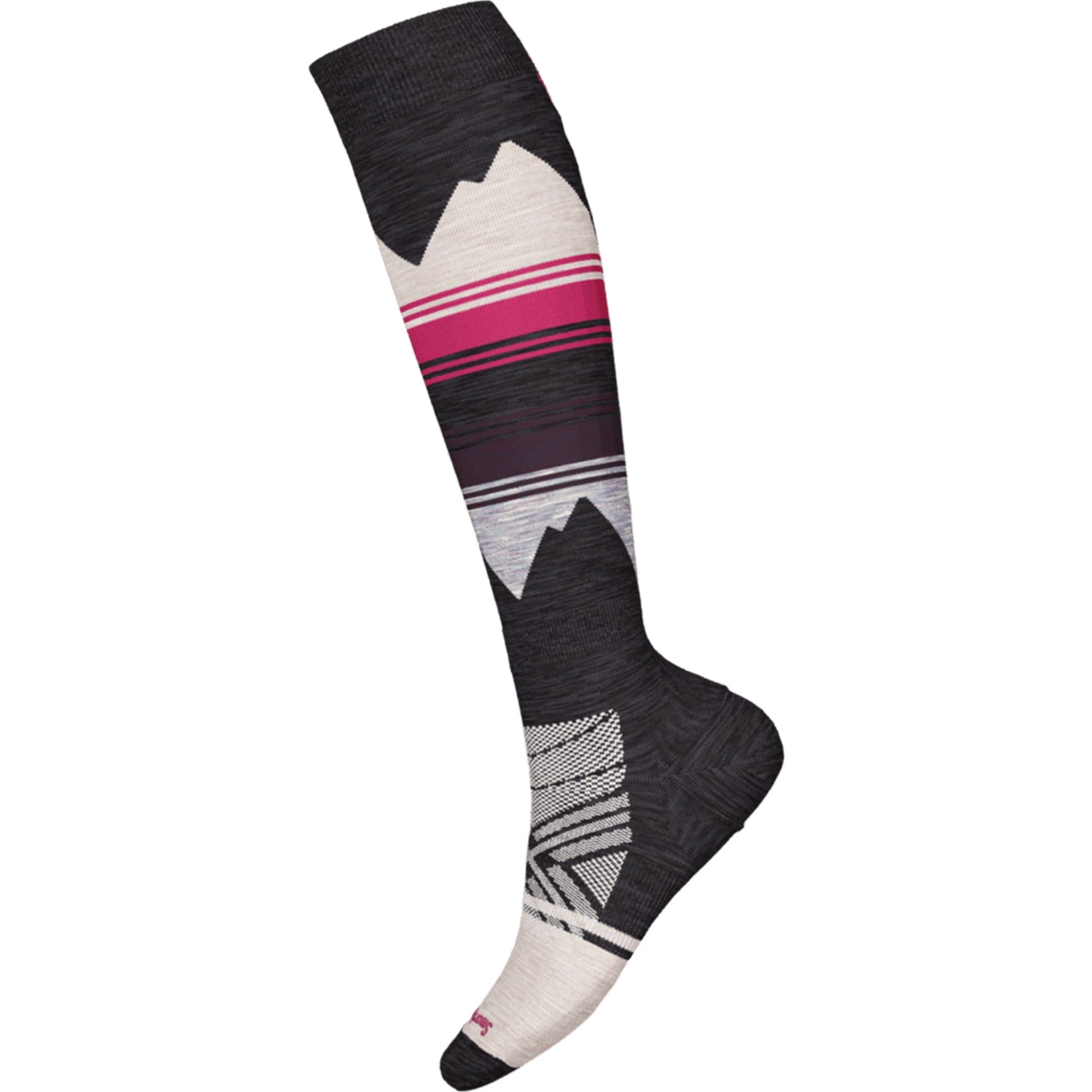 Smartwool Ski Targeted Cushion Pattern Womens OTC Sock - Skiis & Biikes