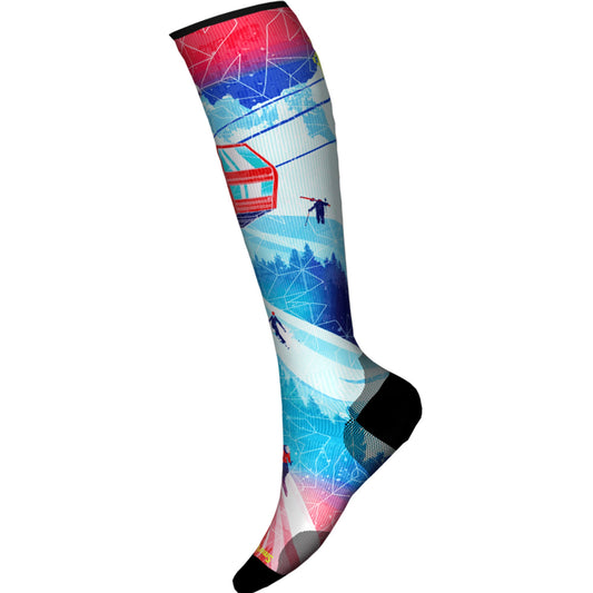 Smartwool Ski Zero Cushion Ski Day Mens OTC Sock - Skiis & Biikes