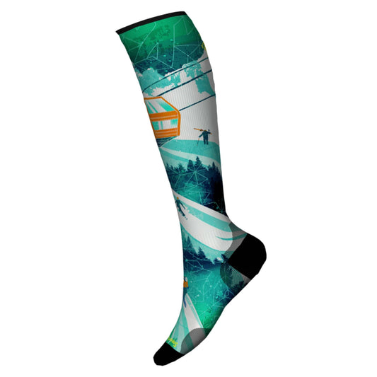 Smartwool Ski Zero Cushion Ski Day OTC Mens Sock - Skiis & Biikes