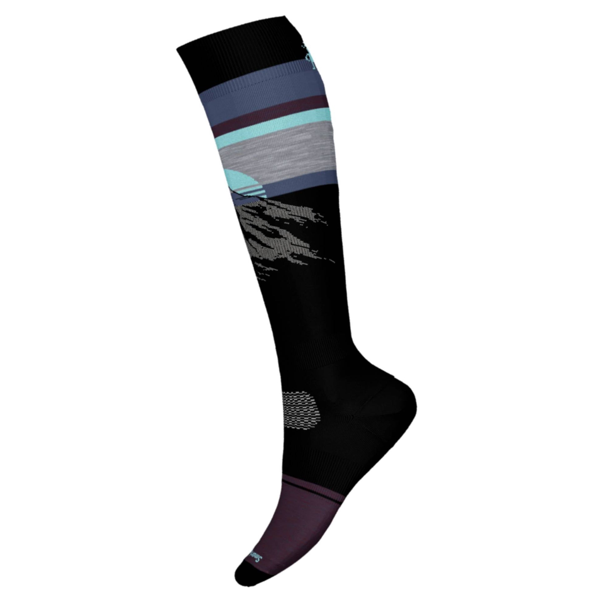 Smartwool Snb Targeted Cushion Mtn Sunrise Mens Sock - Skiis & Biikes