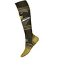 Smartwool Snowboard Targeted Cushion Piste OTC Mens Sock - Skiis & Biikes
