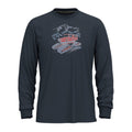 Smartwool Snowcat Mens Graphic LS Tee - Skiis & Biikes