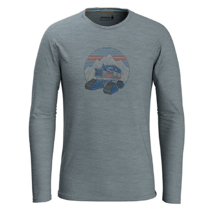 Smartwool Snowcat Trek Mens LS Tee - Skiis & Biikes