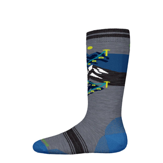 Smartwool Wintersport Full Cushion Gondola OTC Kids Sock - Skiis & Biikes