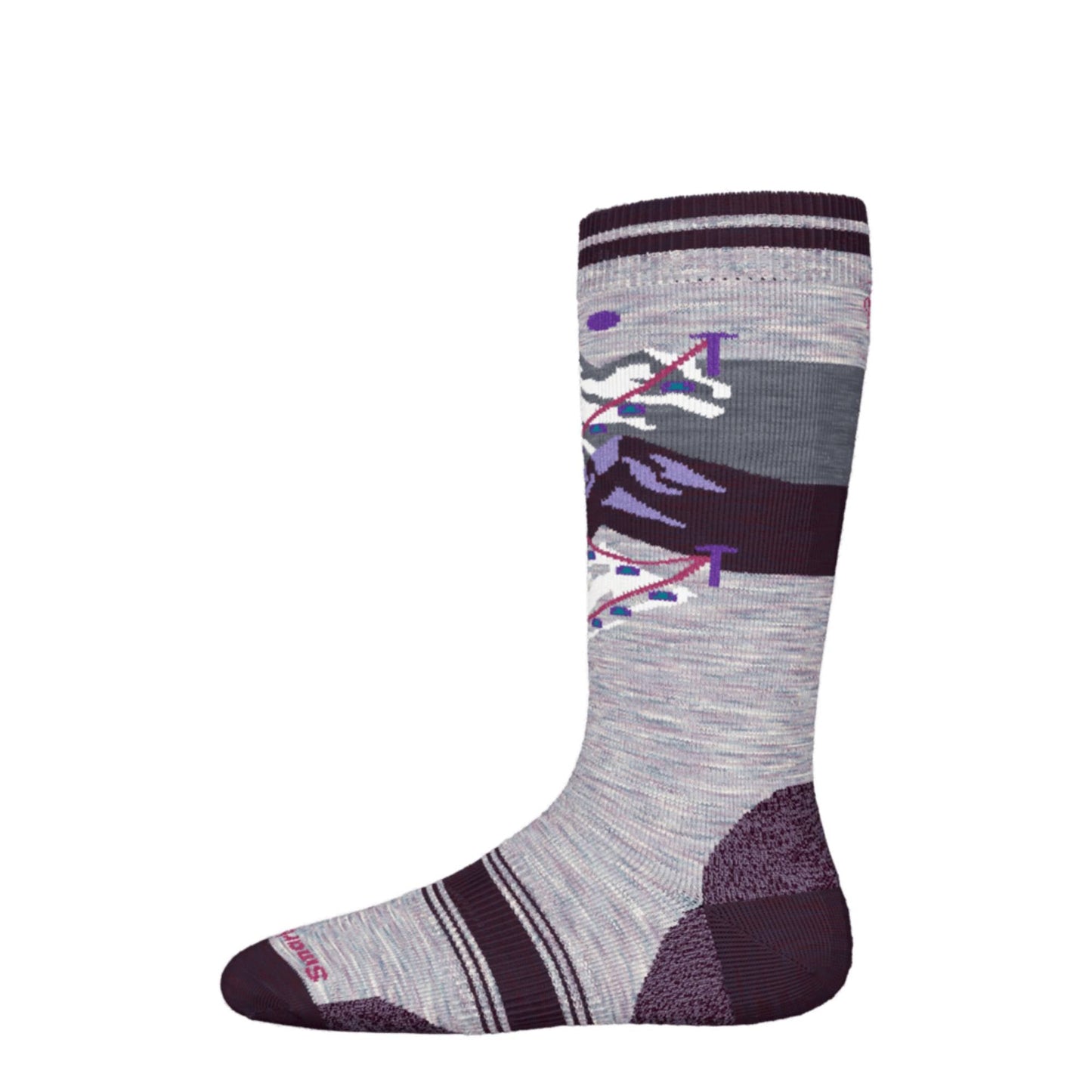 Smartwool Wintersport Full Cushion Gondola OTC Kids Sock - Skiis & Biikes