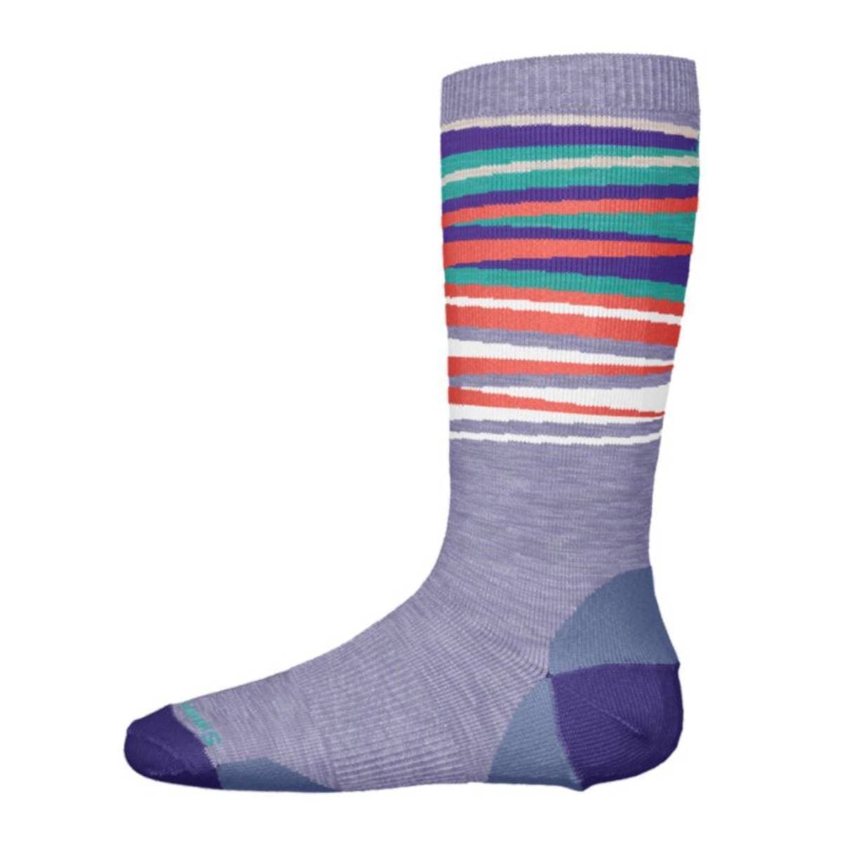 Smartwool Wintersport Stripe Junior Sock - Skiis & Biikes