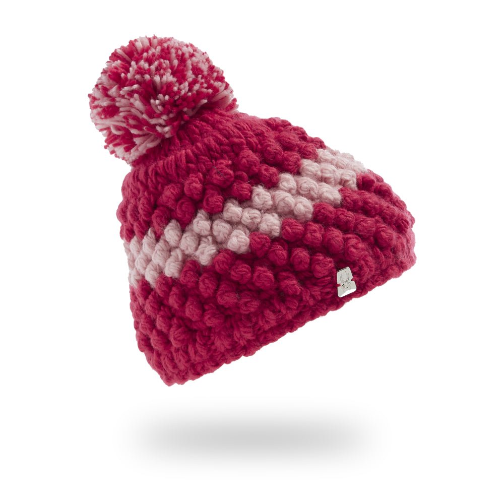 Spyder Bitsy Brrr Berry Preschool Hat - Skiis & Biikes