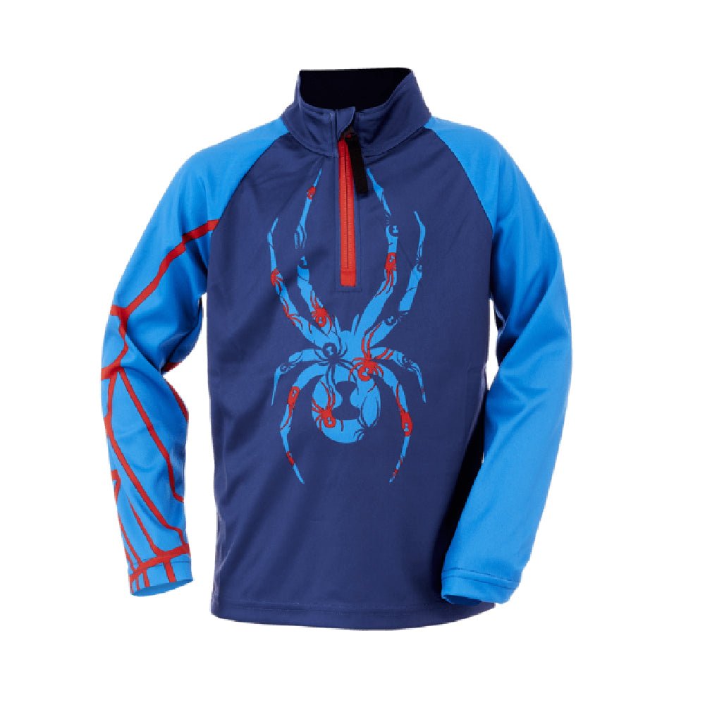 Spyder Bug Preschool Boys Zip Turtleneck 2023 - Skiis & Biikes