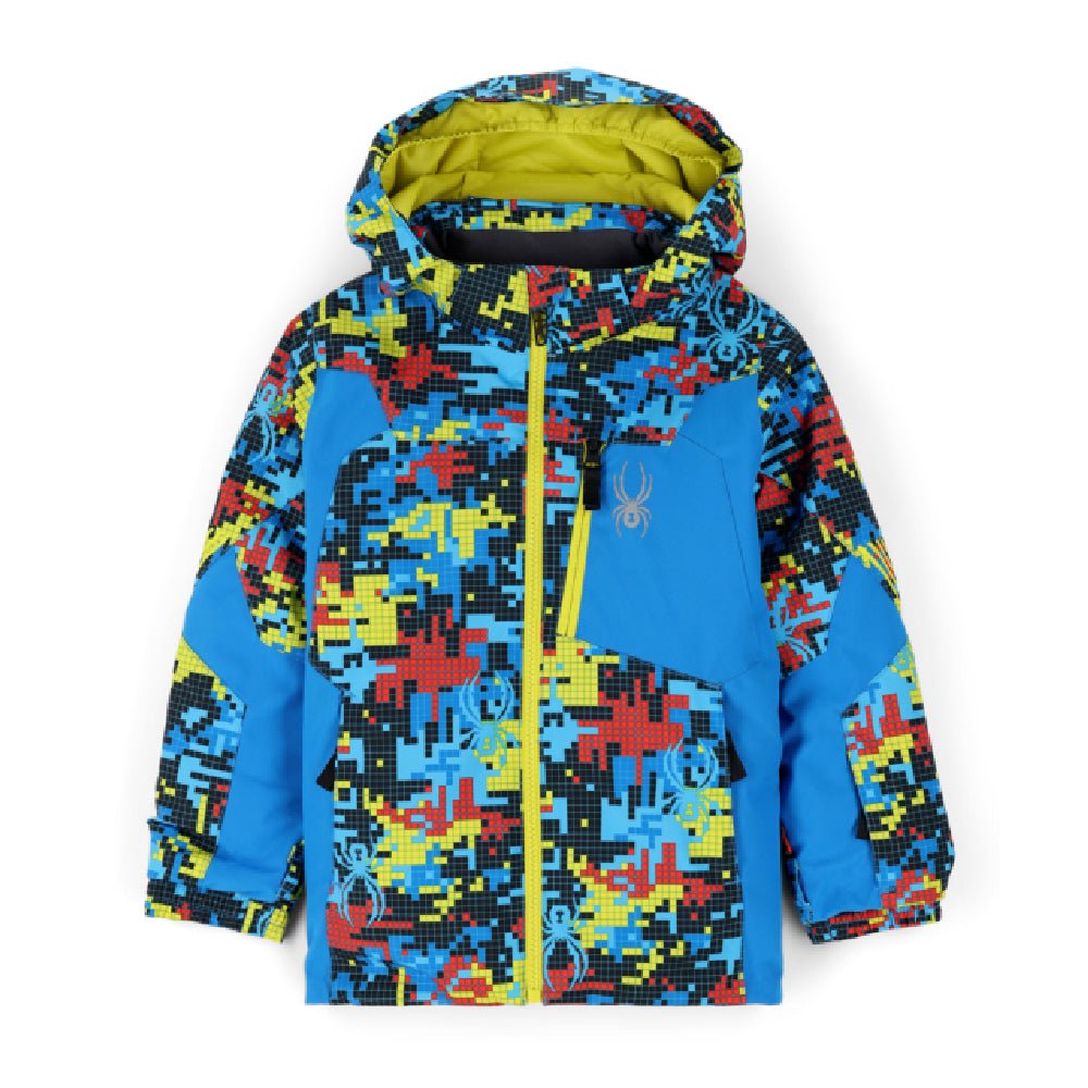 Spyder Leader Preschool Boys Jacket 2023 - Skiis & Biikes