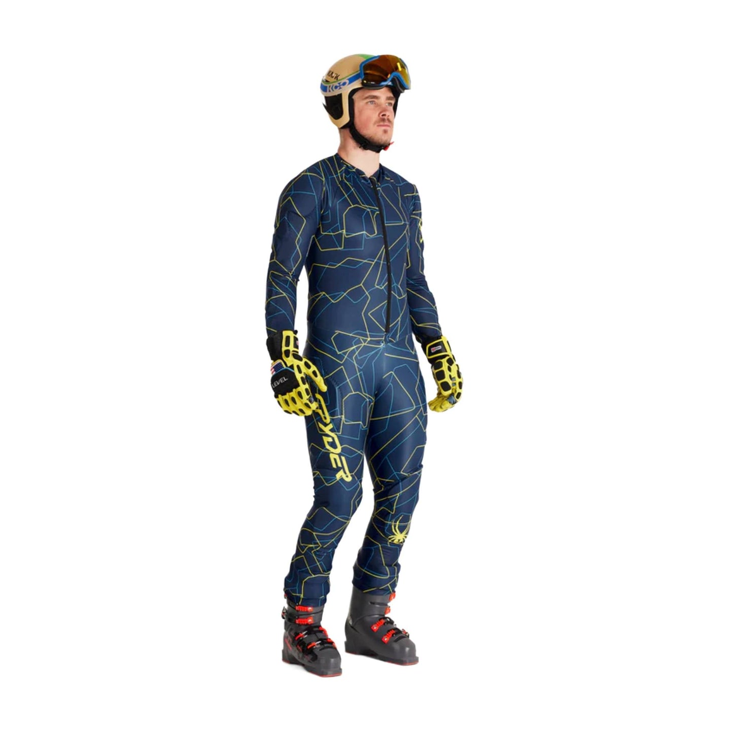 Spyder Nine Ninety Mens Race Suit - Skiis & Biikes