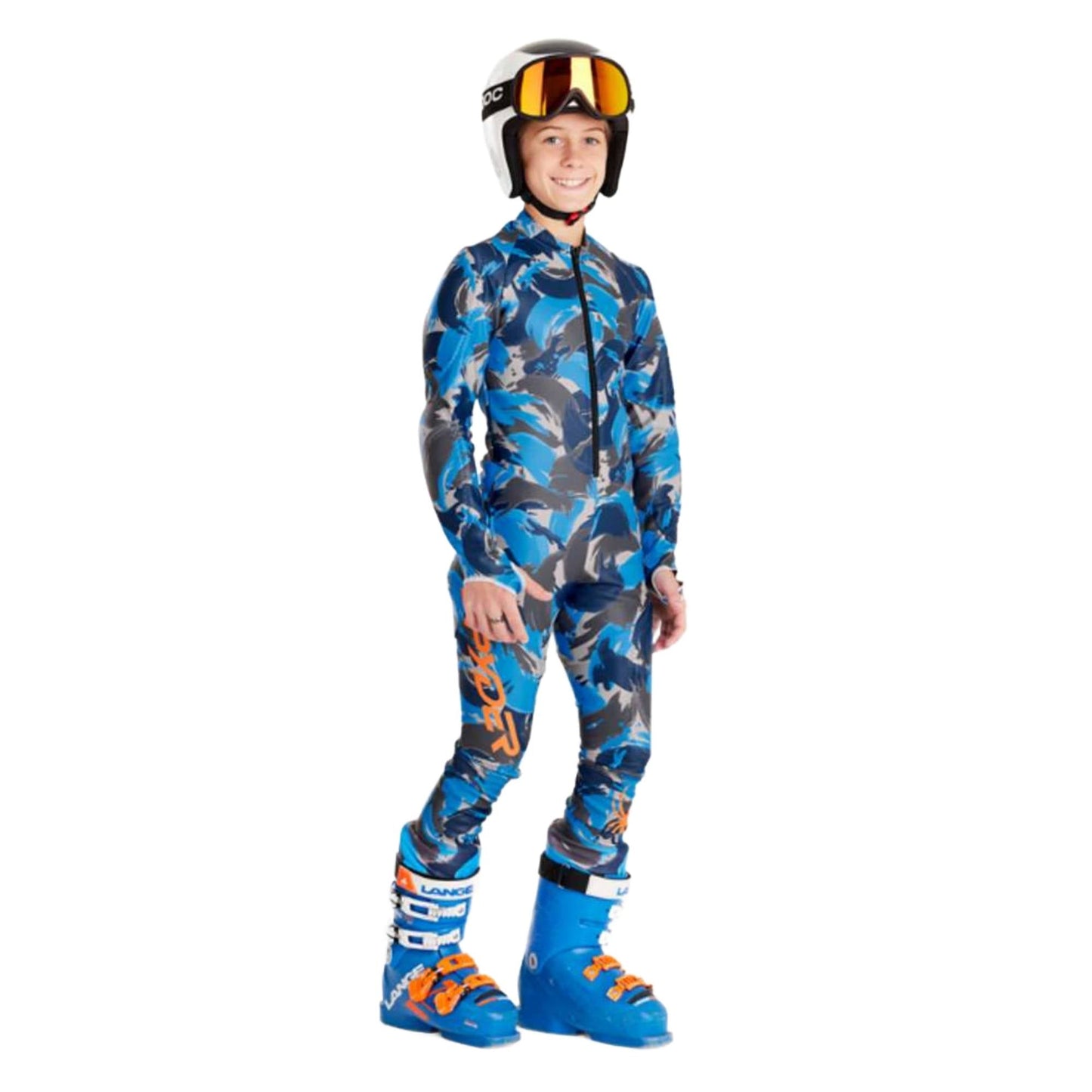 Spyder Performance GS Boys Race Suit - Skiis & Biikes