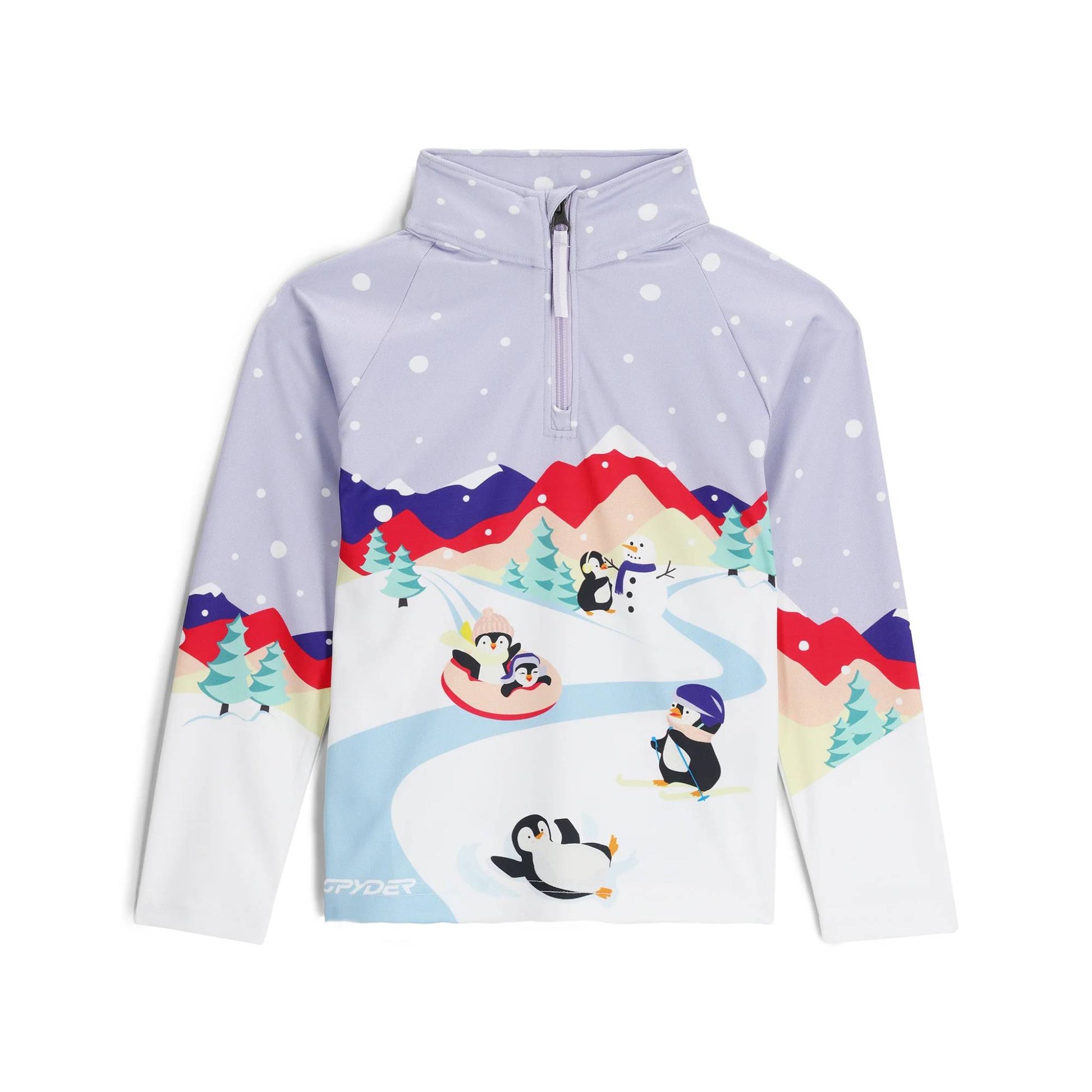 Spyder Reflect Preschool Girls Half Zip 2025 - Skiis & Biikes