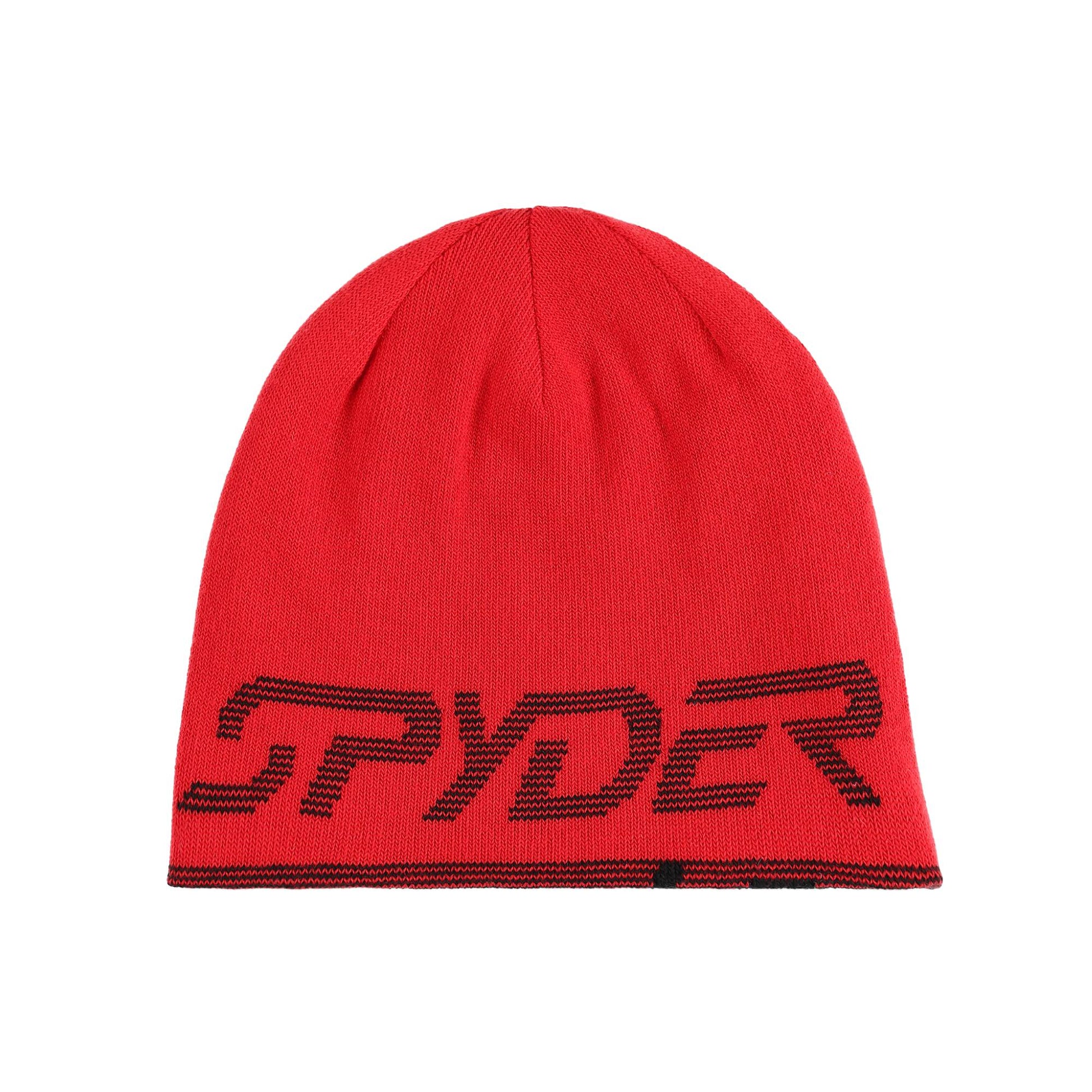 Spyder Reversible Bug Youth Beanie - Skiis & Biikes