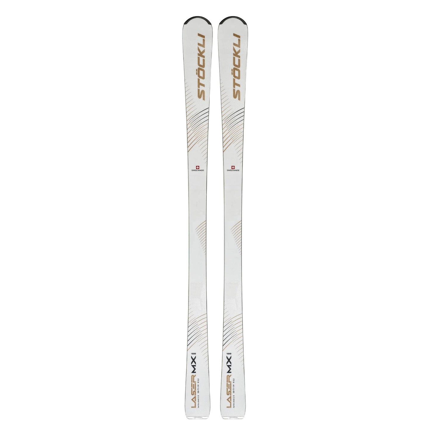 Stockli Laser MX Womens Ski + Salomon MC 11 GW Binding 2026 - Skiis & Biikes