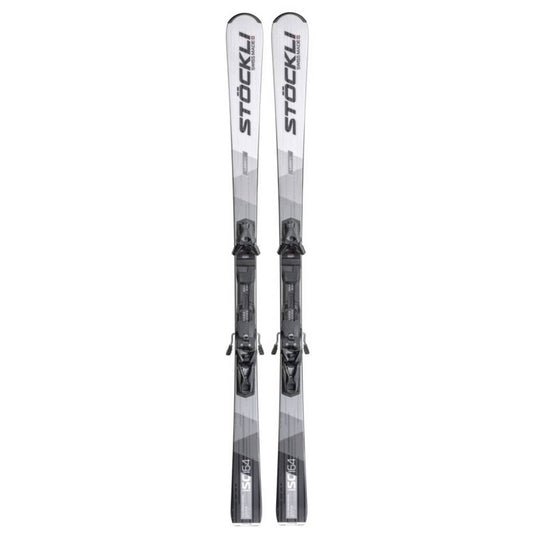 Stockli Laser SC Ski + Salomon SRT 12 GW Binding 2026 - Skiis & Biikes