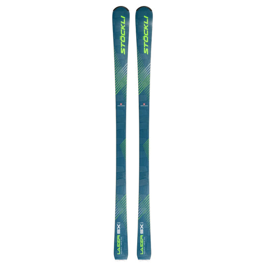 Stockli Laser SX Ski + Salomon SRT 12 GW Binding 2026 - Skiis & Biikes
