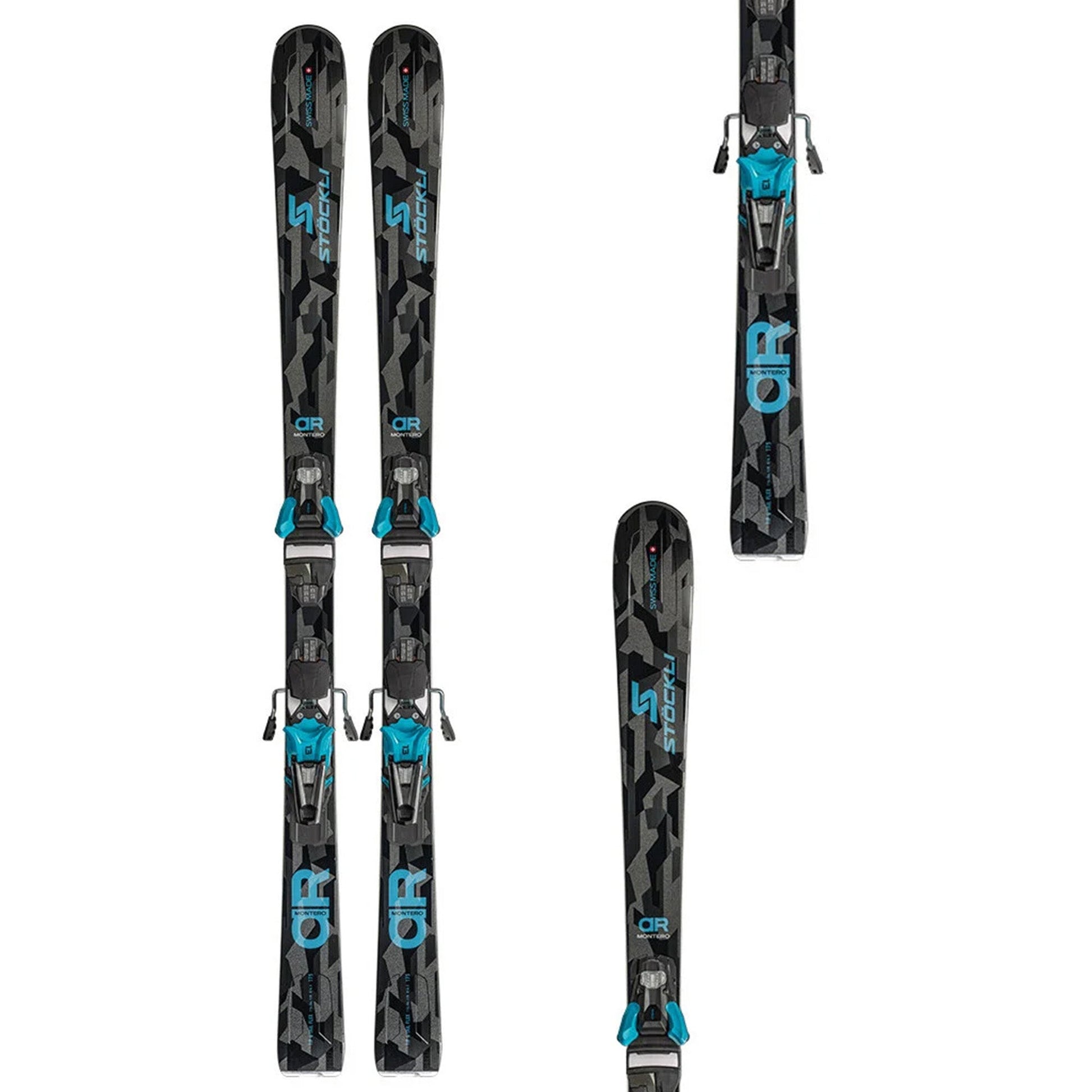 Stockli Montero AR Ski + Salomon Strive 13 GW Binding 2025 - Skiis & Biikes