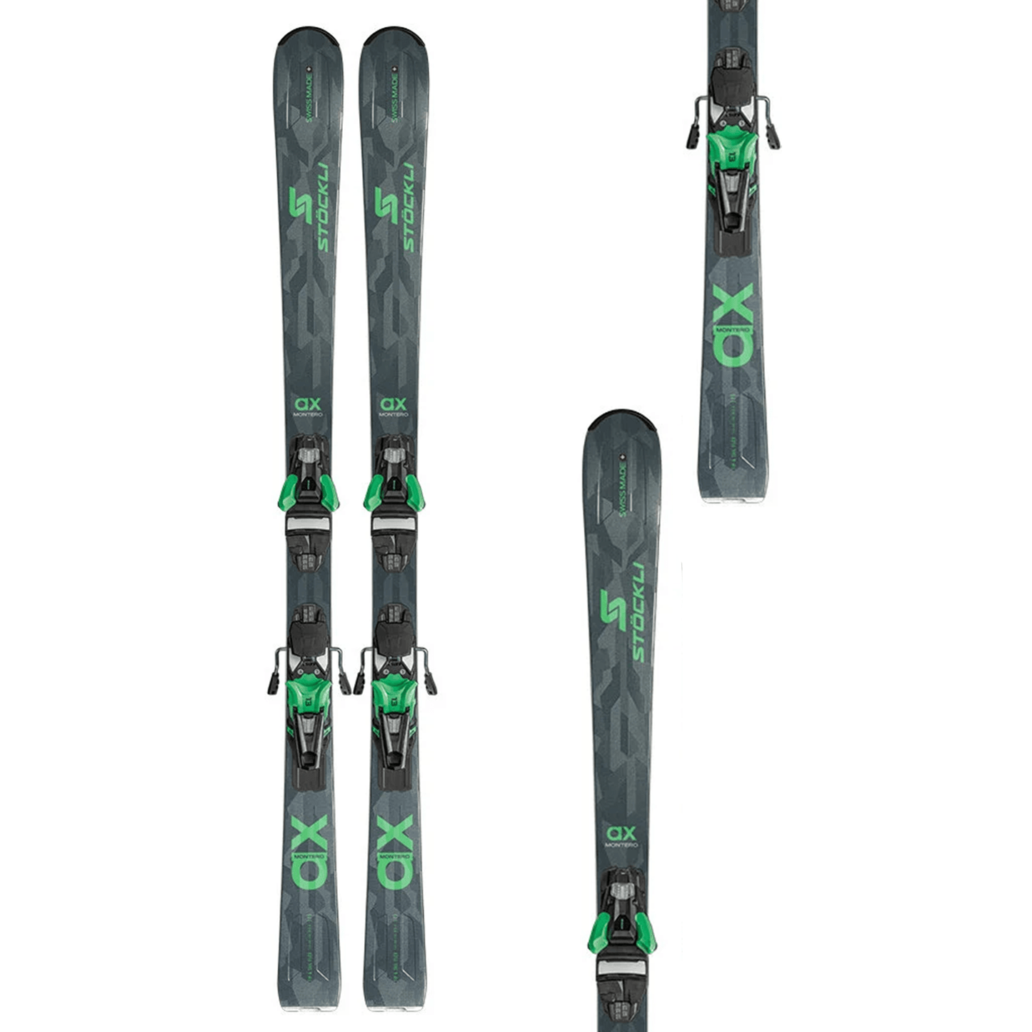 Stockli Montero AX Ski + Salomon Strive 13 GW Binding 2025 - Skiis & Biikes