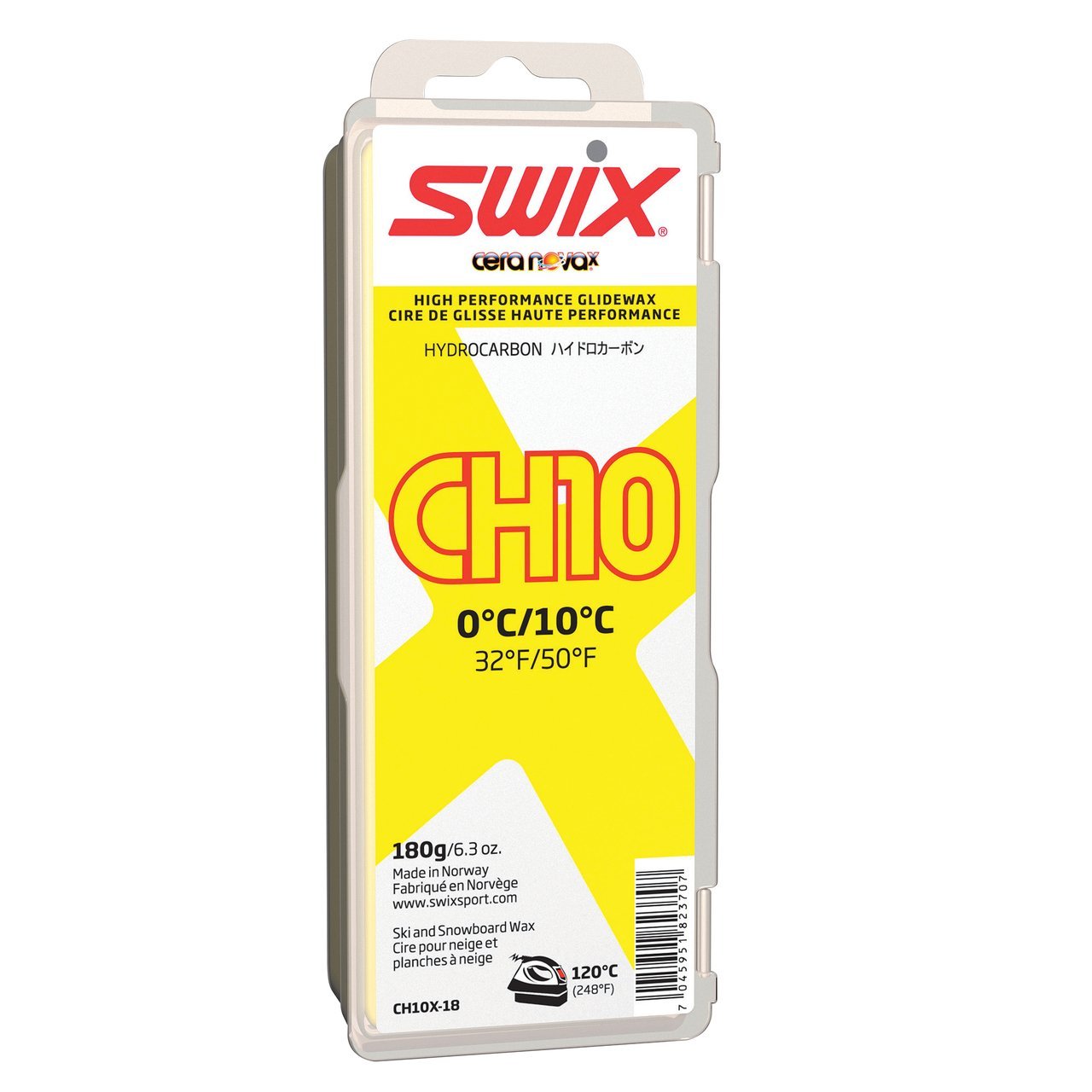 Swix Glidewax CH10X 0deg C/10deg C - Skiis & Biikes