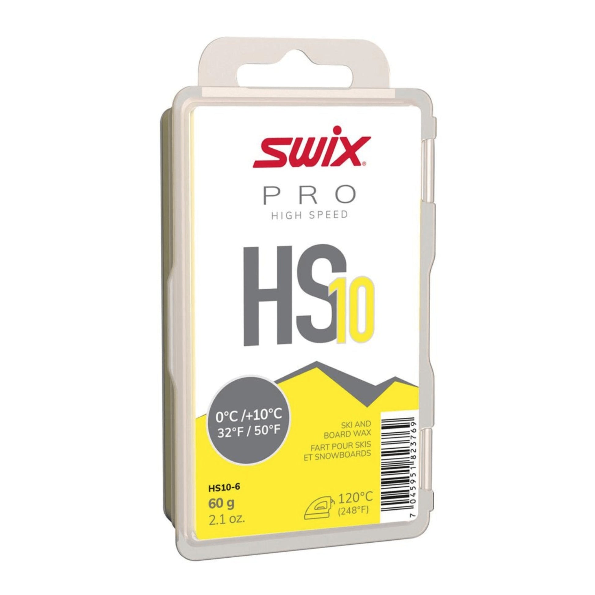 Swix HS10 0c to +10c Wax - Skiis & Biikes